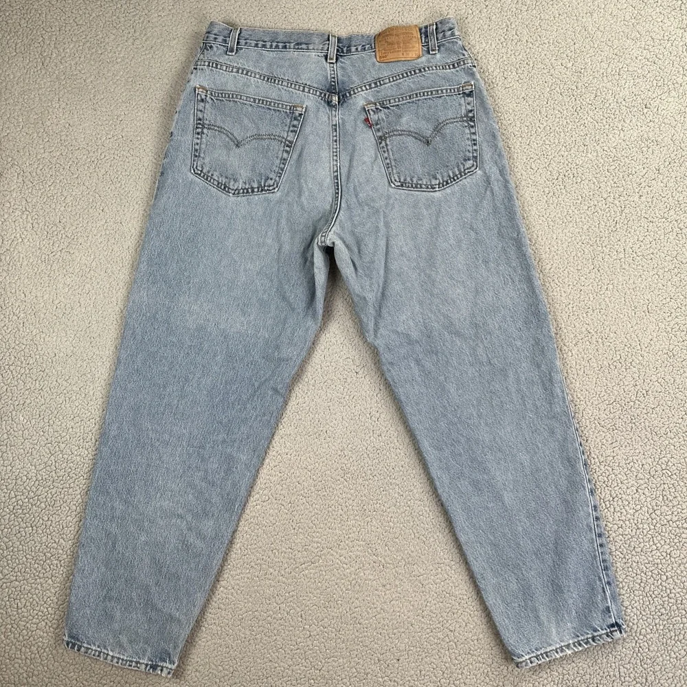 VTG Y2K Levi's 560 Loose Fit Tapered Leg Jeans Men 38x31 Blue Skater Light Wash
